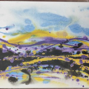 Flowing light across the fields